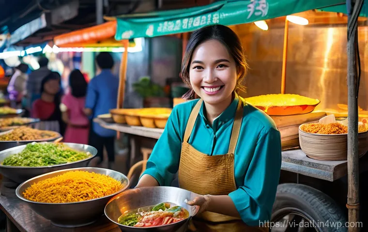 디지털 제작자 운동의 성장 사례 분석 - **Vietnamese Food Journey Creator:** A vibrant and charismatic young Vietnamese woman, in her late 2...